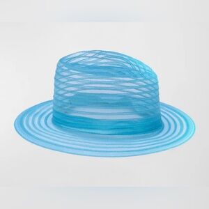 Eugenia Kim Blaine Hat Neon Blue One Size NWT